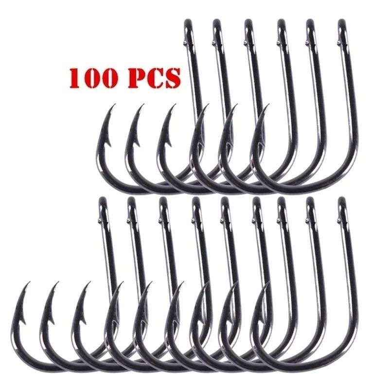 Fishing Hook Circle - 100pc/lot Fishing Hooks Double Bait Holder