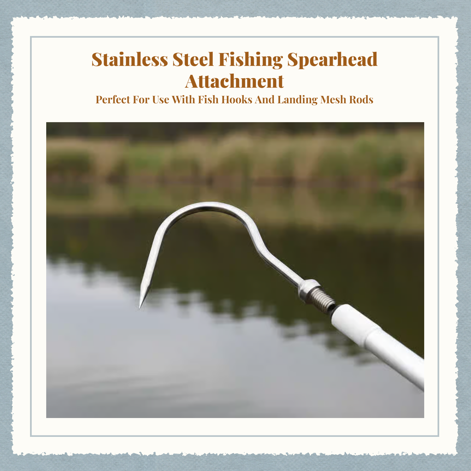 Fishing Hook Size - Fishing Sickle Head Stainless Steel Hook