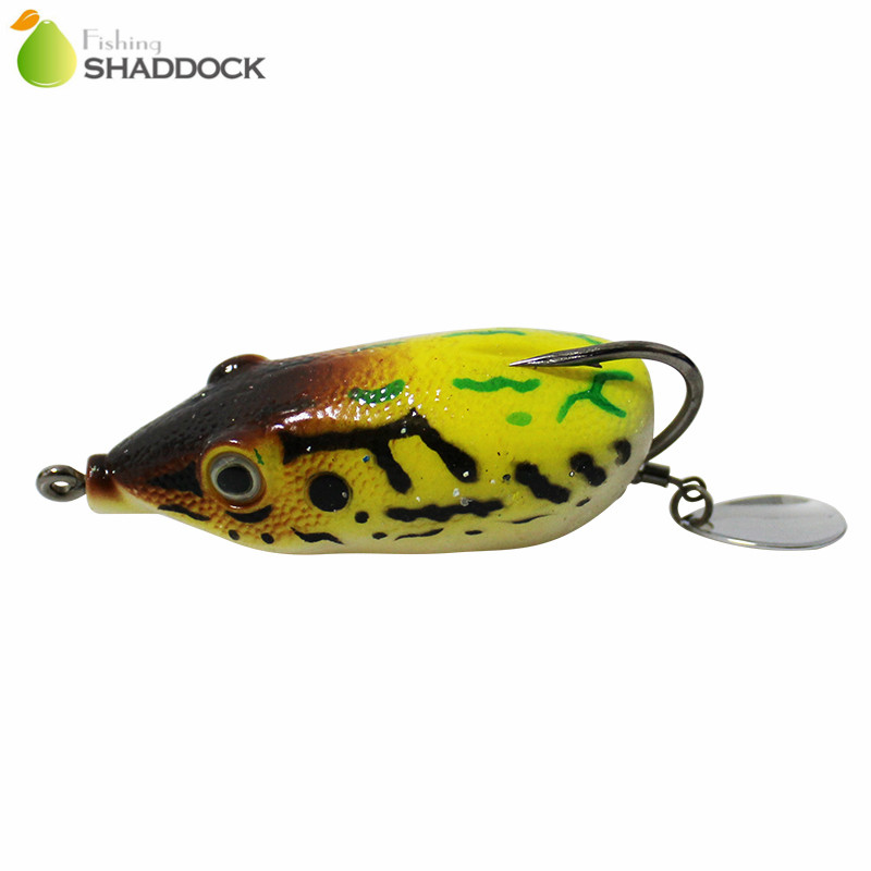 4pcs Rubber Soft Frog Fishing  - Fishing Hook Assortment avis et prix