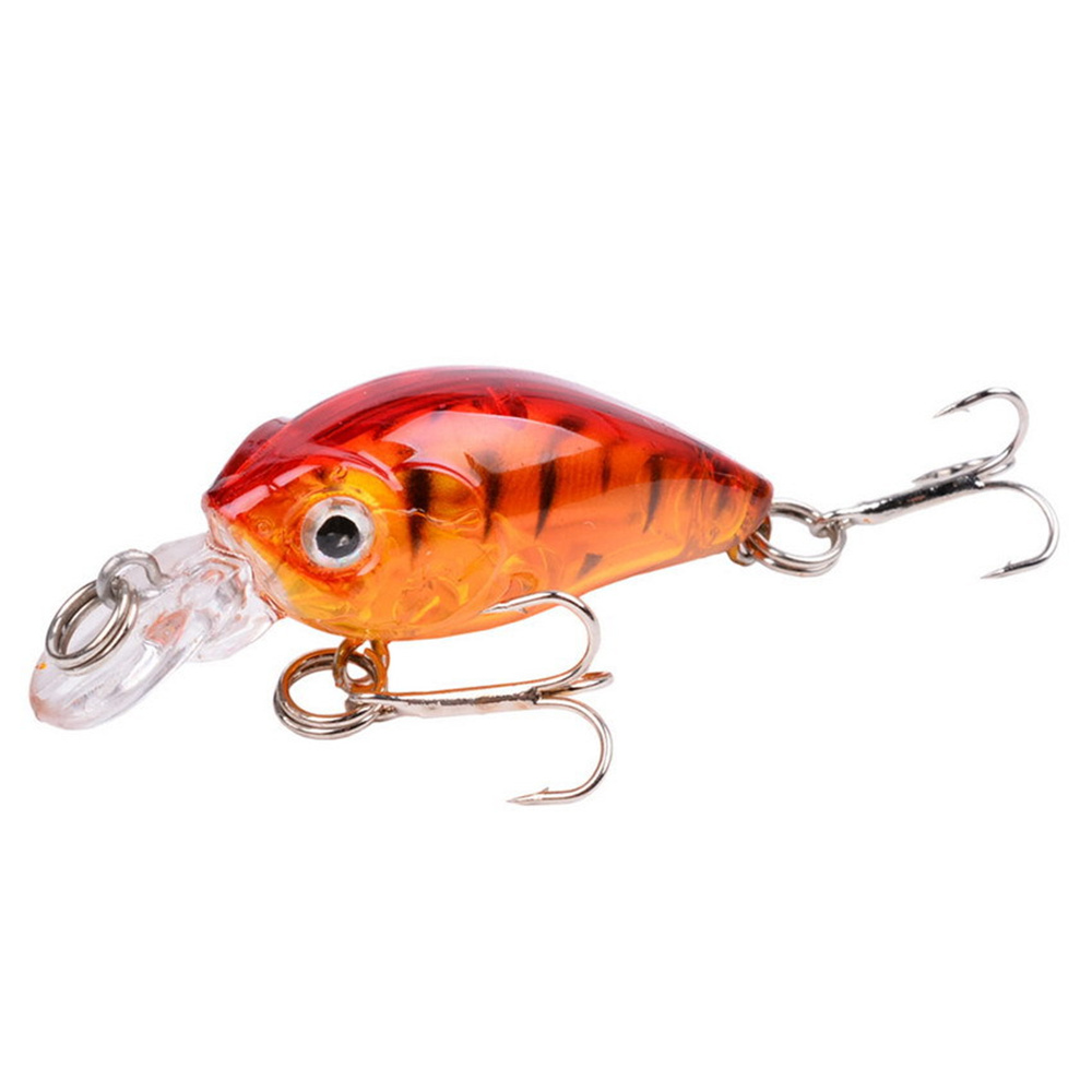 1Pcs 3.5g 4.5cm Top water Mini - Fishing Hook Treble avis et prix