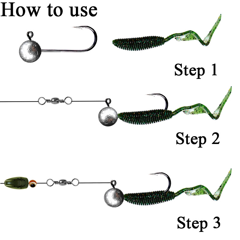 10pcs/lot Jig Head Fishing Hoo - Fishing Hook Barbless avis et prix