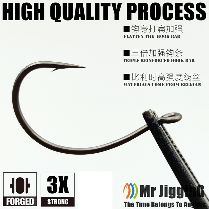 Mr JigginG PTFE Super Slide Wa - Fishing Hook Offset avis et prix