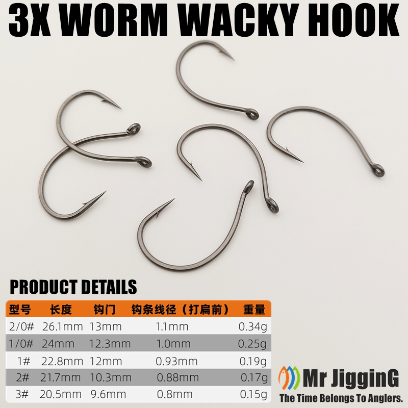 Mr JigginG PTFE Super Slide Wa - Fishing Hook Offset avis et prix