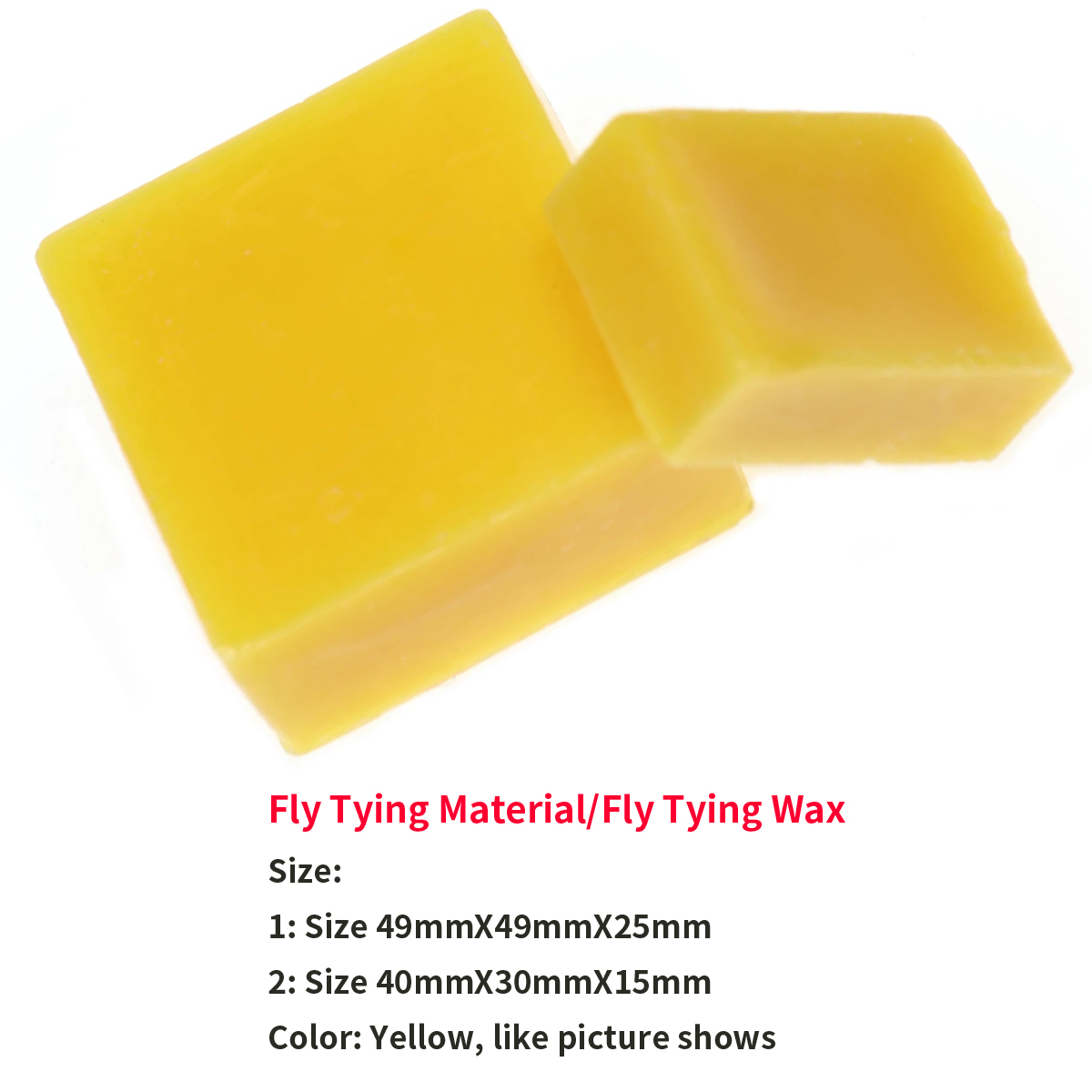Fly Tying Dubbing Wax Block Ny - Fishing Hook Size avis et prix