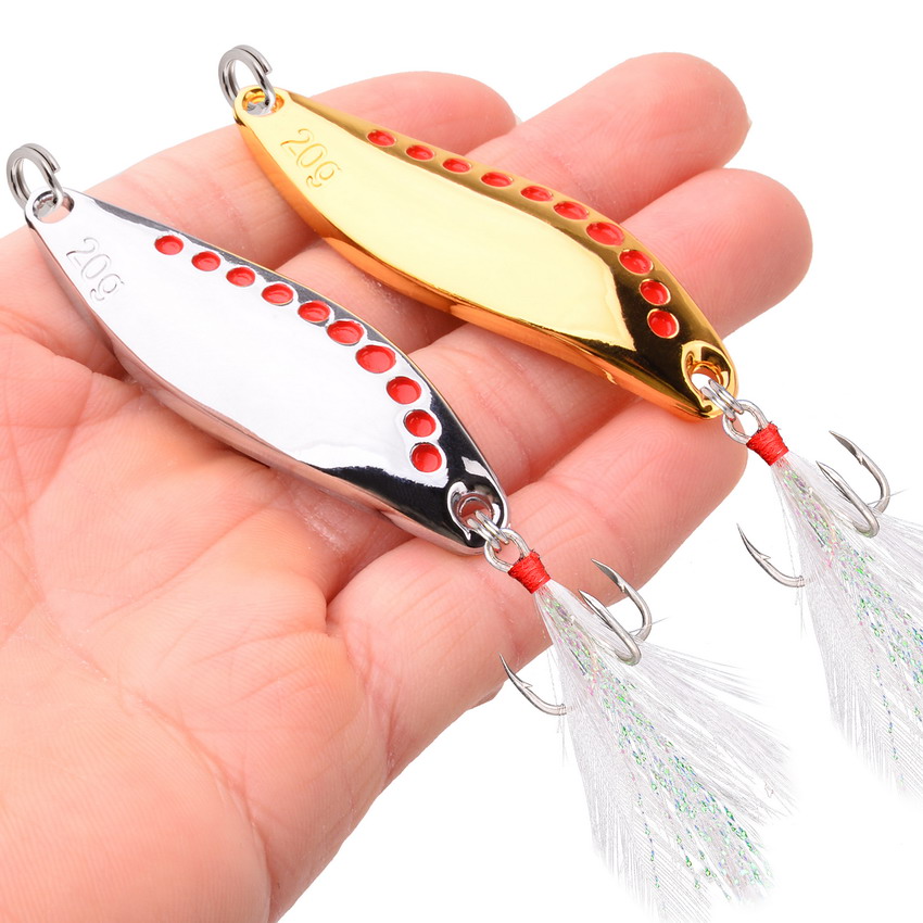 8PCS/Set Lure Metal Spinner Sp - Fishing Hook Treble avis et prix