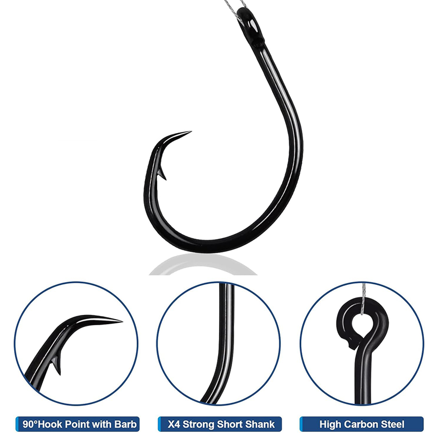 Circle Hooks 3X Strong Saltwat - Fishing Hook Circle avis et prix