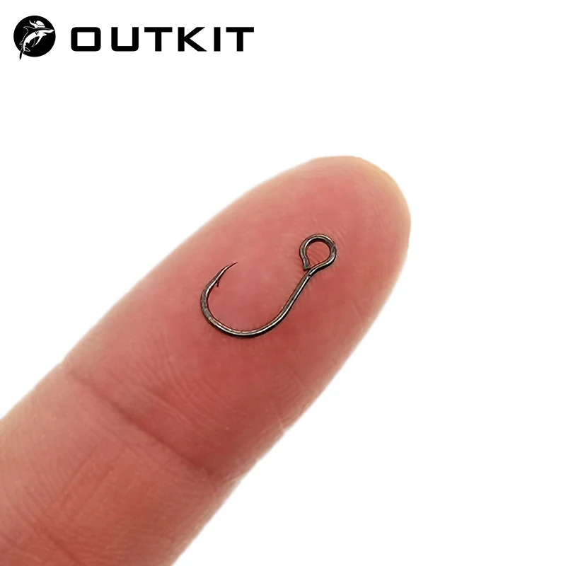 OUTKIT 12pcs for Fishing Lure  - Fishing Hook Barbless avis et prix
