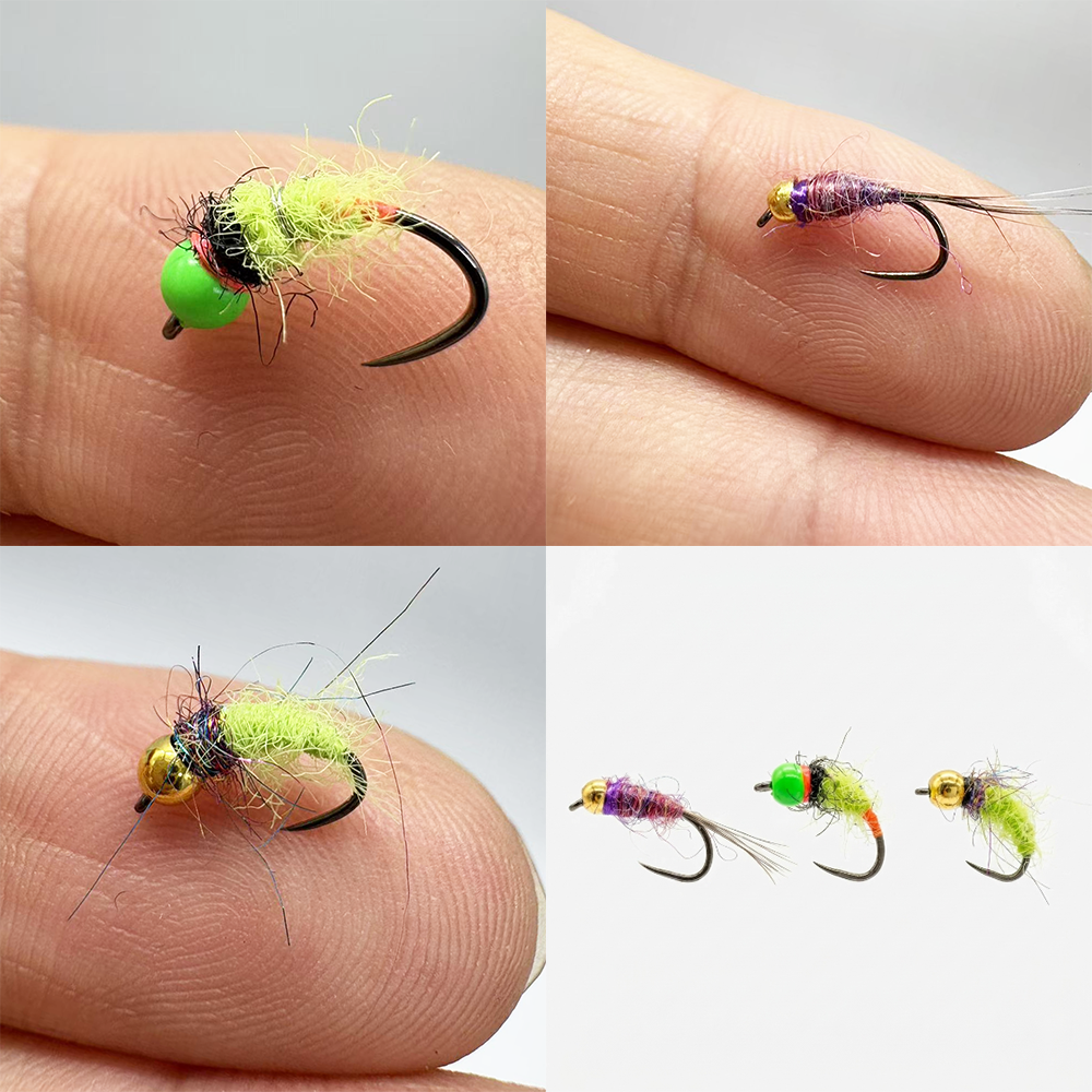 6/12Pcs Mixed Wet Nymph Fly Fi - Fishing Hook Assortment avis et prix