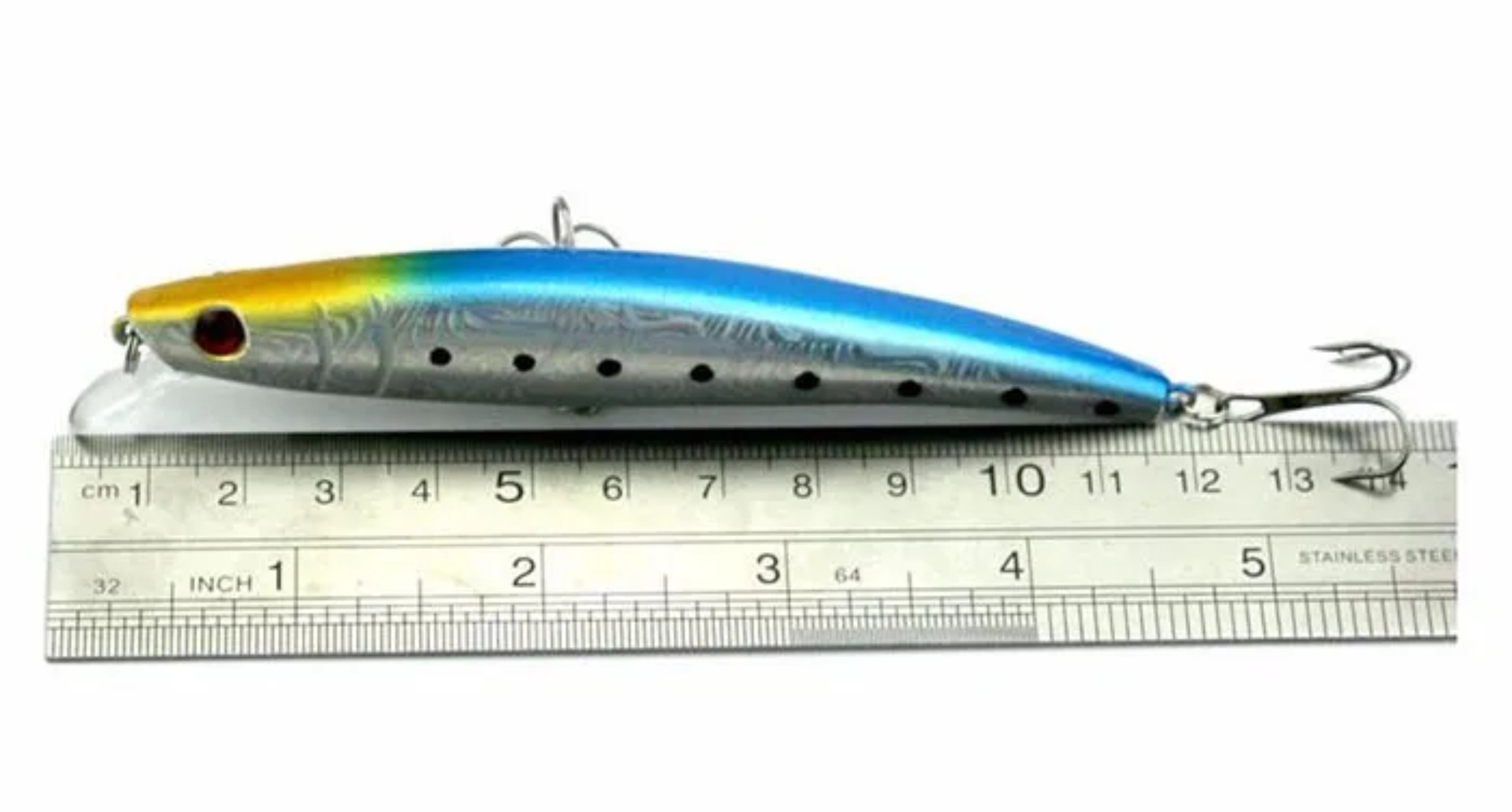 Minnow Fishing Lure 110mm 13g  - Fishing Hook Treble avis et prix