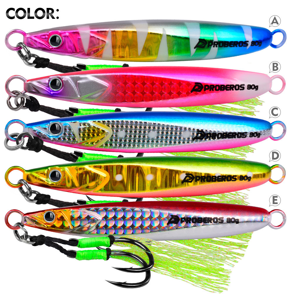 LHFSH Luminous Metal Jig Fishi - Fishing Hook Treble avis et prix