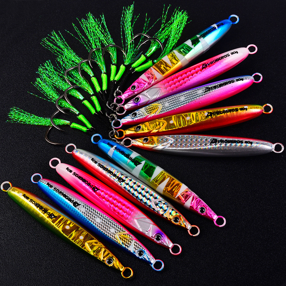 LHFSH Luminous Metal Jig Fishi - Fishing Hook Treble avis et prix