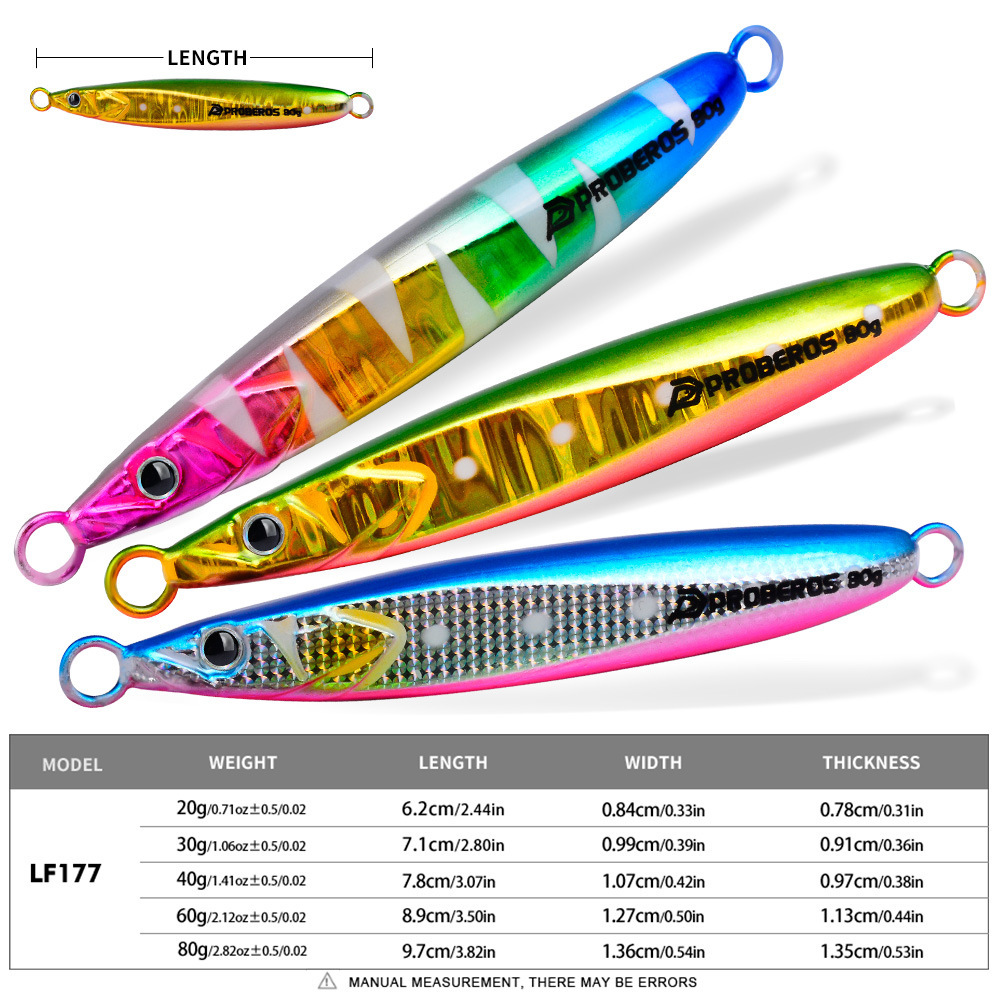 LHFSH Luminous Metal Jig Fishi - Fishing Hook Treble avis et prix