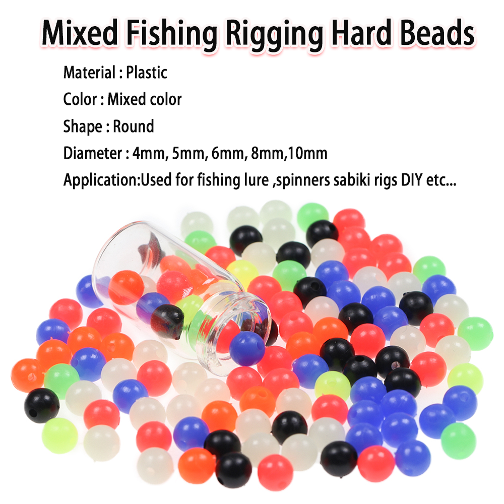 200pcs Mixed Color Fishing Bea - Fishing Hook Assortment avis et prix