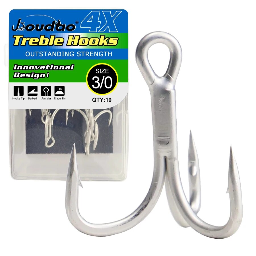Fishing Treble Hooks High Carb - Fishing Hook Barbless avis et prix