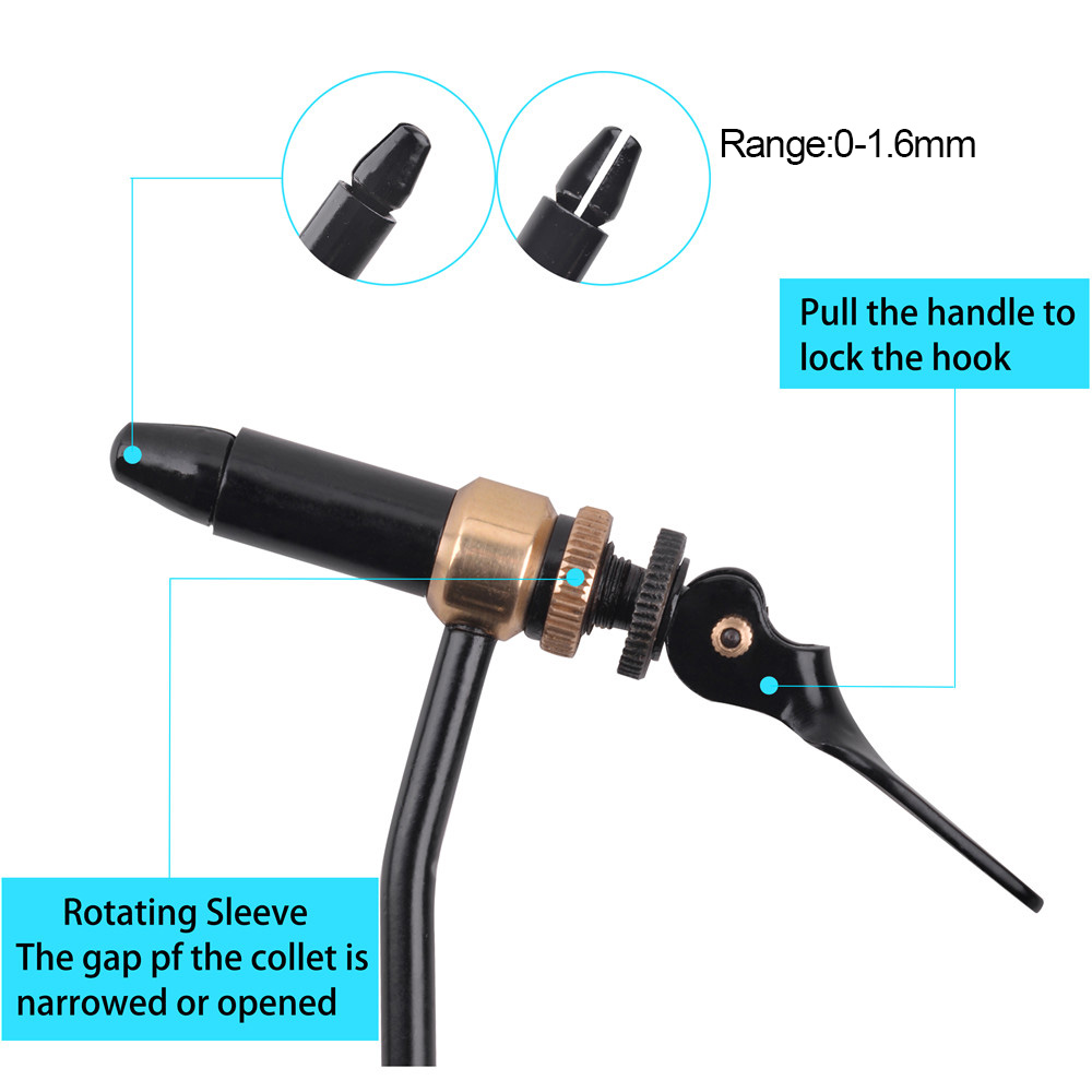 Rotary Fly Tying Vise Tool Saf - Fishing Hook Jig avis et prix