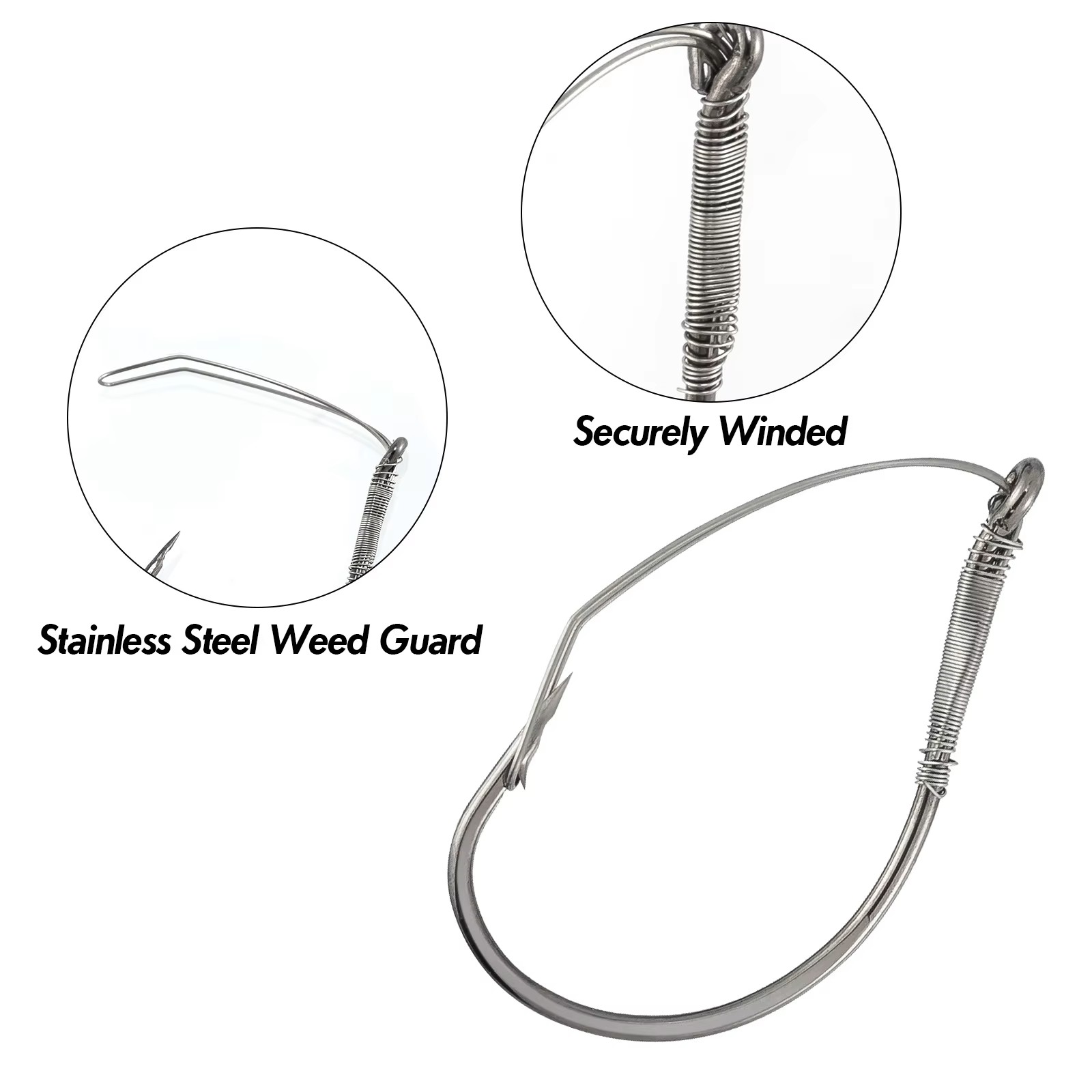 FishTrip Weedless Wacky Rig Ho - Fishing Hook Weedless avis et prix