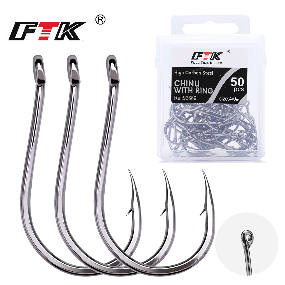 FTK CHINU Fishhook with ring b - Fishing Hook Barbless avis et prix