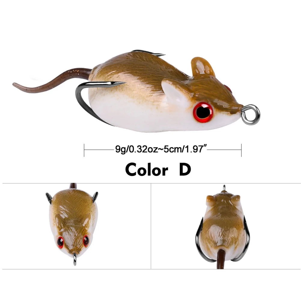 Soft Amphibian Fishing Lure wi - Fishing Hook Weedless avis et prix