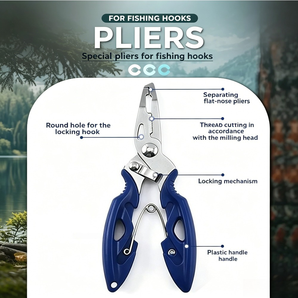 1/2pcs Fishing Gripper and Pli - Fishing Hook Remover avis et prix