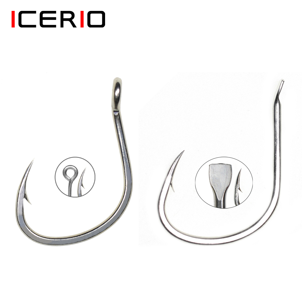 ICERIO 10PCS Matte Tin Coating - Fishing Hook Assortment avis et prix