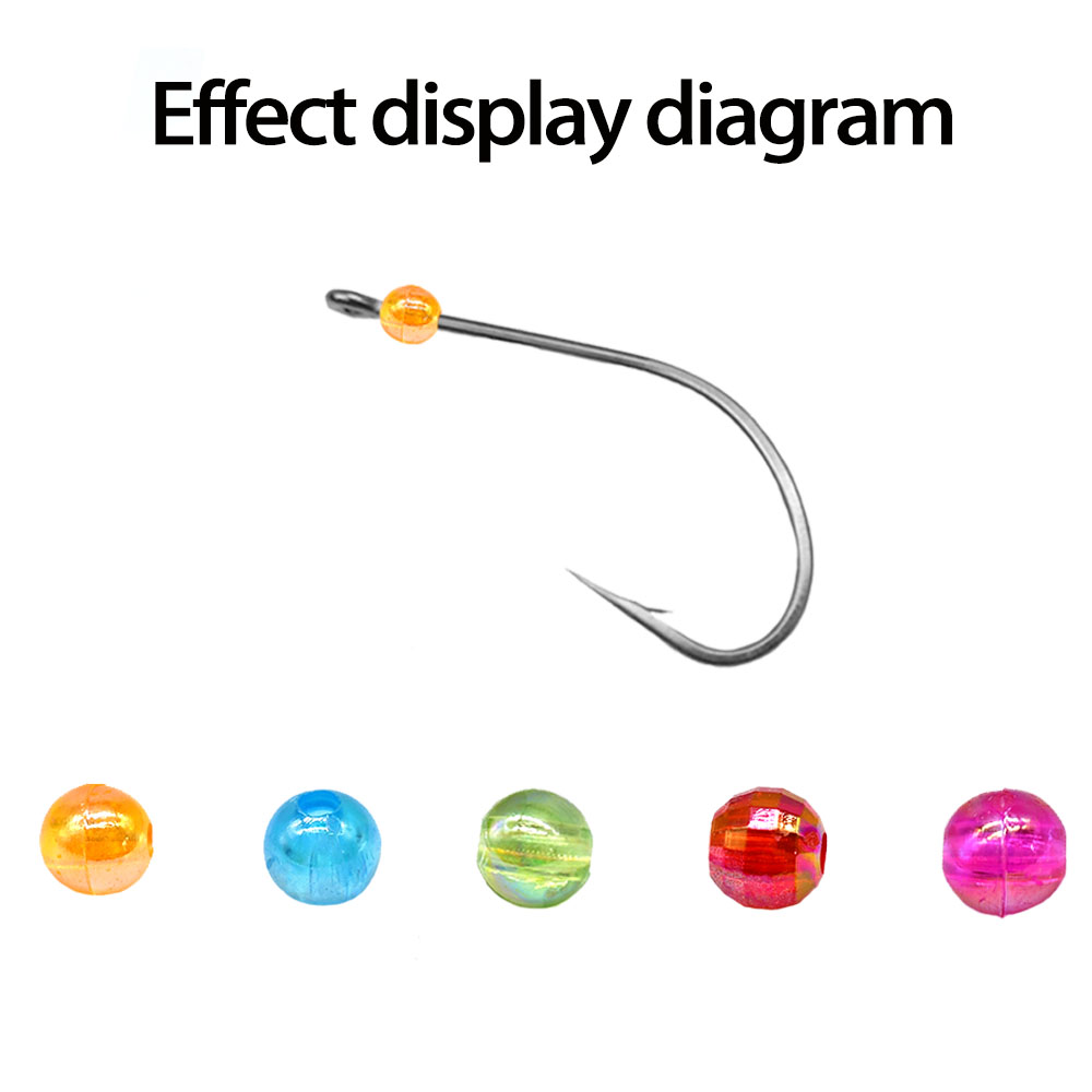 MNFT Mix 5 Colors Round Beads  - Fishing Hook Size avis et prix