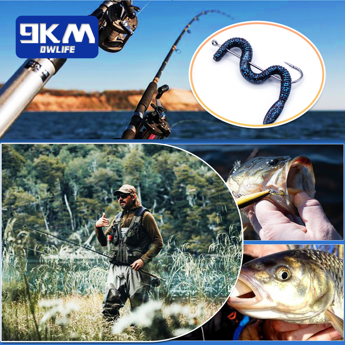 Fishing Hooks Long Shank Hooks - Fishing Hook Barbless avis et prix