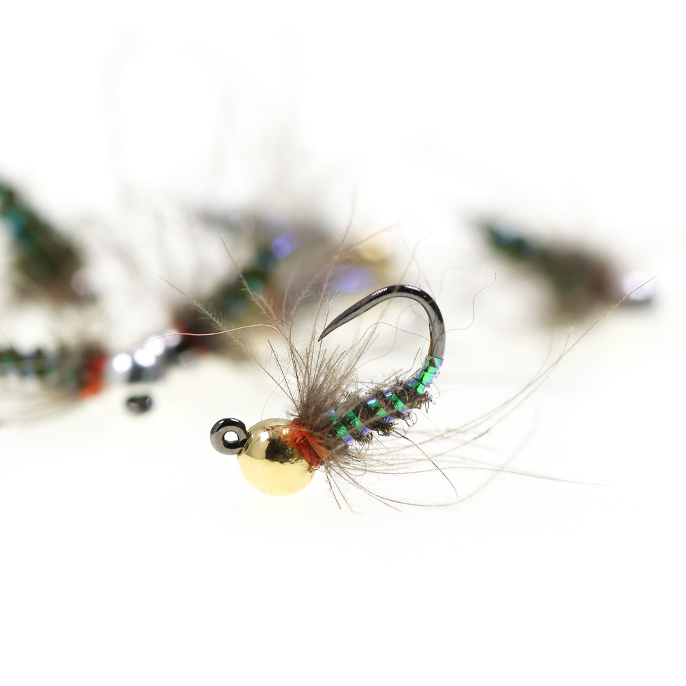 4pcs #16 Tungsten Beadhead CDC - Fishing Hook Barbless avis et prix