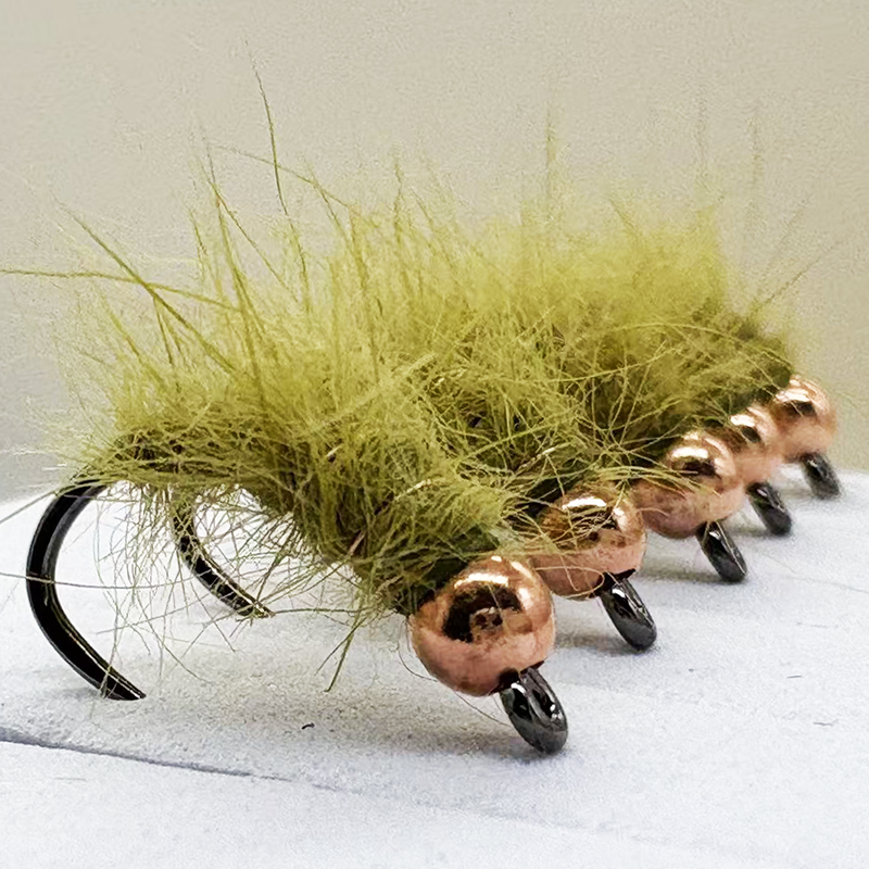 5PCS Fly Fishing Nymphs Wet Fl - Fishing Hook Barbless avis et prix