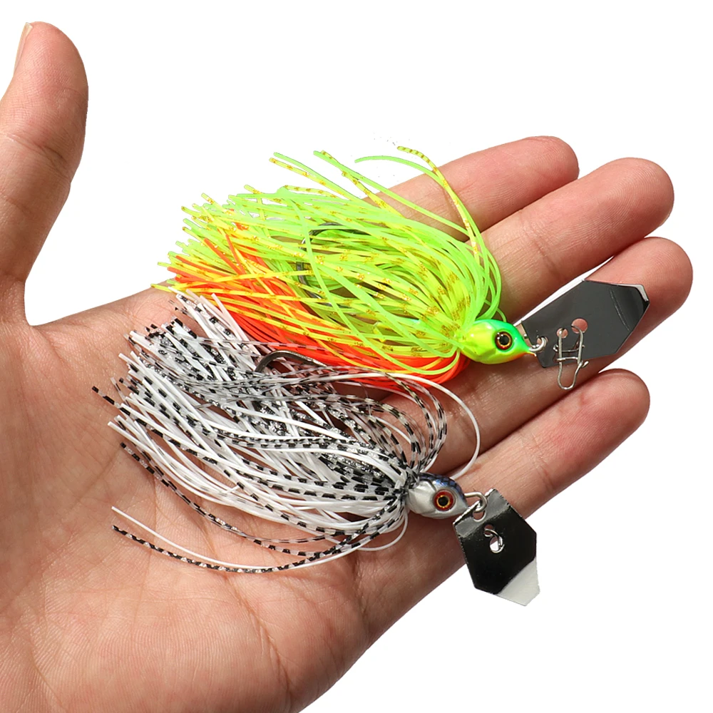 Spinner Bait 7g/9g/12g/14g/21g - Fishing Hook Weedless avis et prix
