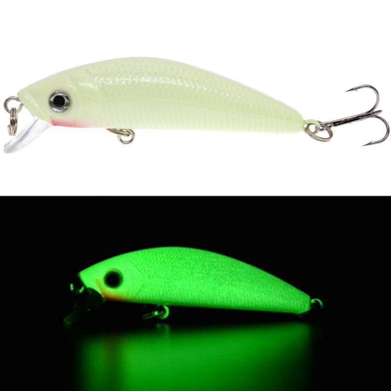 1Pcs 3D Luminous Night Fishing - Fishing Hook Treble avis et prix
