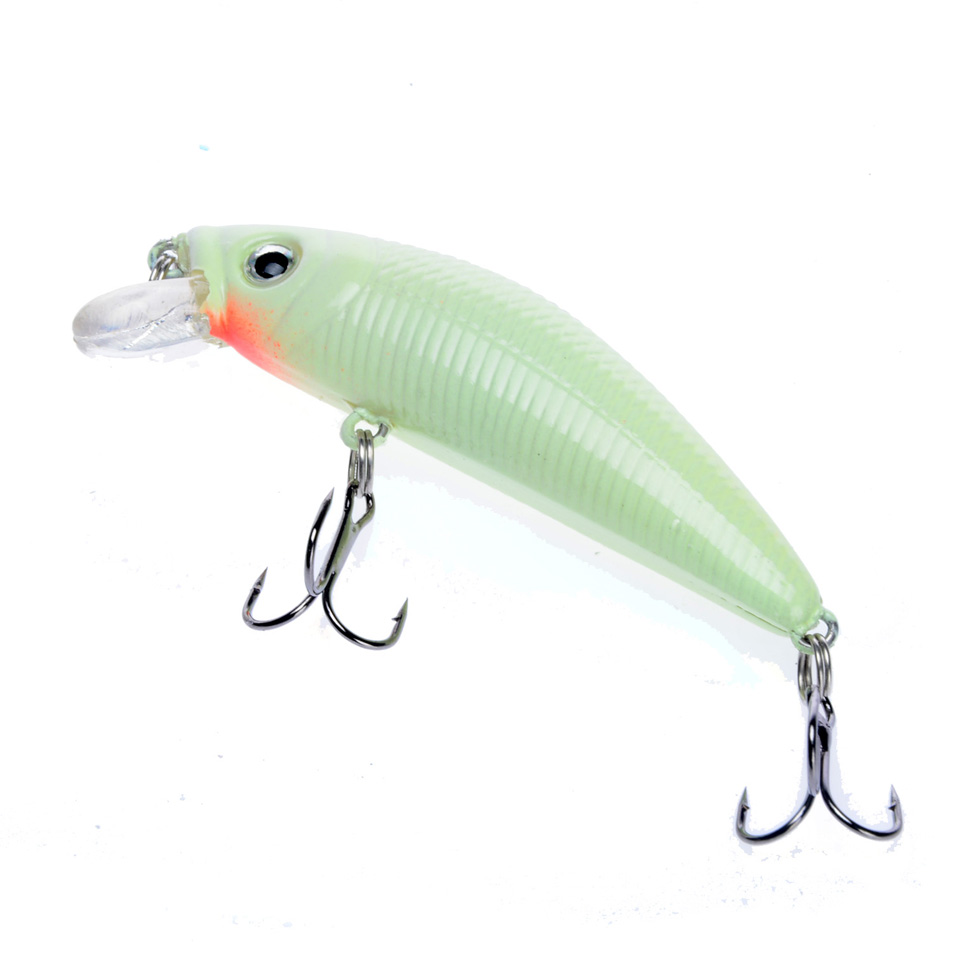 1Pcs 3D Luminous Night Fishing - Fishing Hook Treble avis et prix