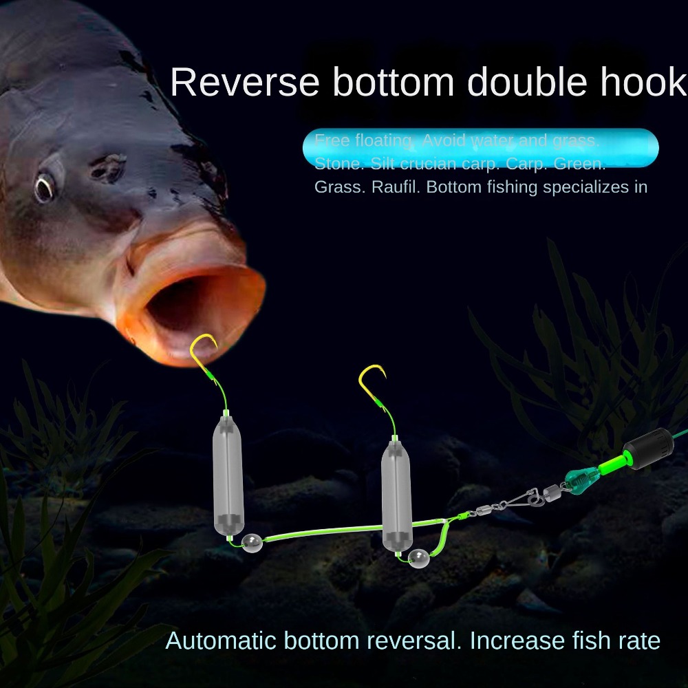 30pcs 2 size Fishing Hair Rigs - Fishing Hook Size avis et prix
