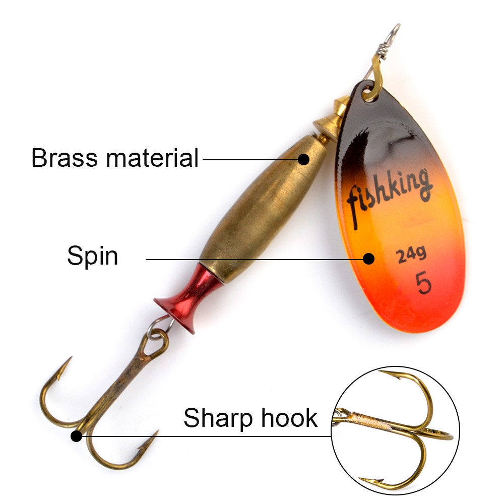 NGB Long Cast Spinner Bait Fis - Fishing Hook Treble avis et prix