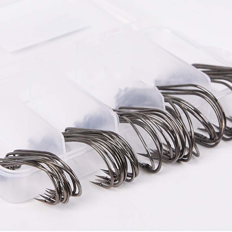 50Pcs/Box High Carbon Steel Fi - Fishing Hook Stainless Steel avis et prix