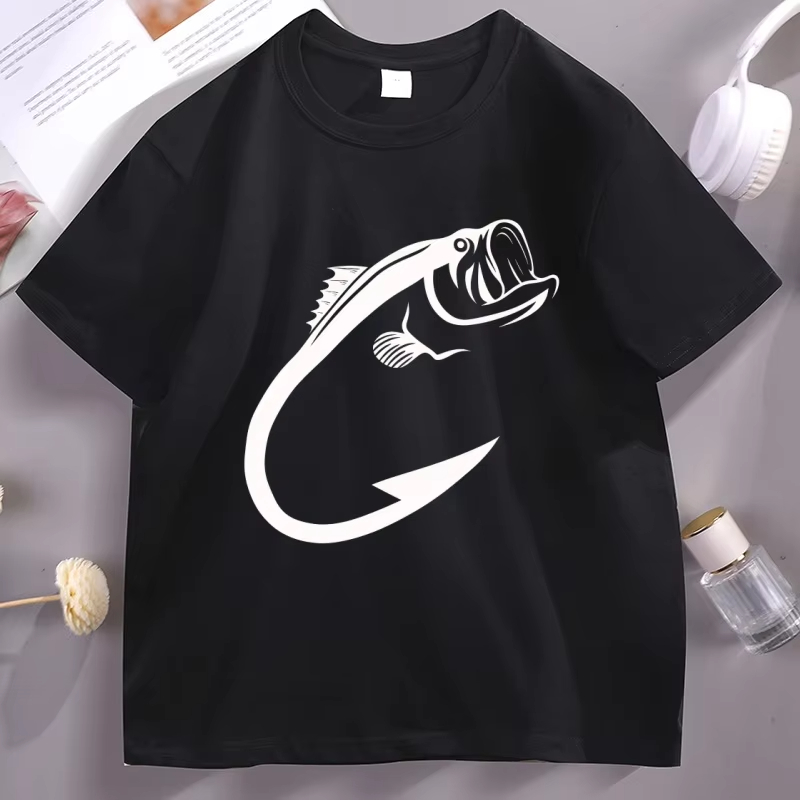 Fishing Hook Graphic T Shirts  - Fishing Hook Size avis et prix