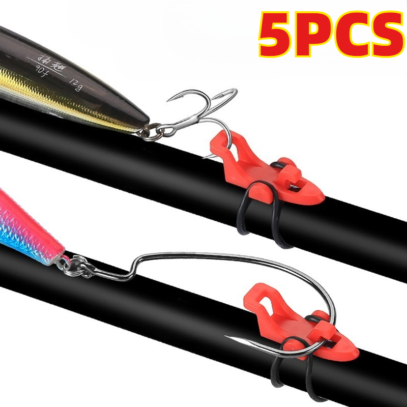 5pcs Fishing Rod Pole Hook Kee - Fishing Hook Box avis et prix