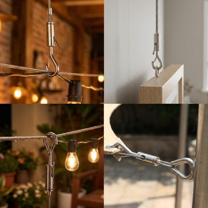 Stainless Steel Wire Rope With - Fishing Hook Stainless Steel avis et prix