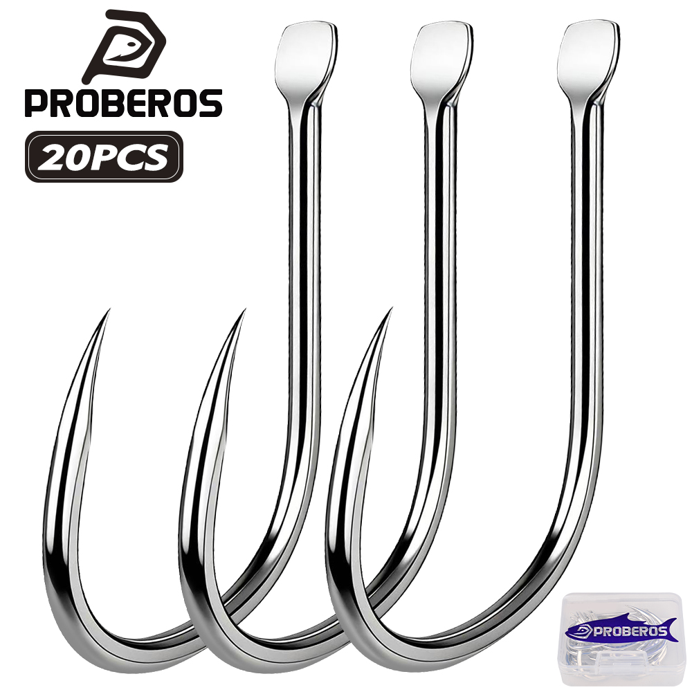 Proberos 20PCS/BOX High Carbon - Fishing Hook Circle avis et prix
