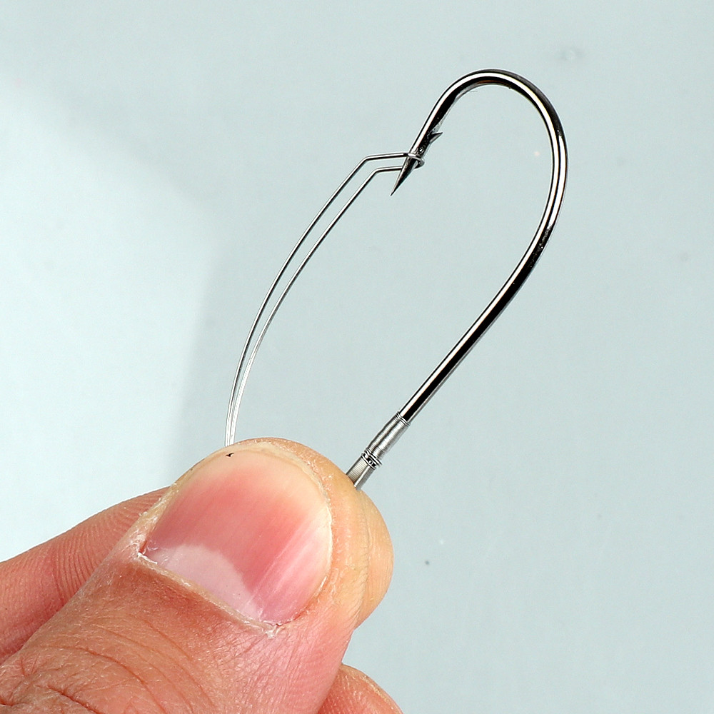 10Pcs/box Fishing Wacky Weedle - Fishing Hook Weedless avis et prix