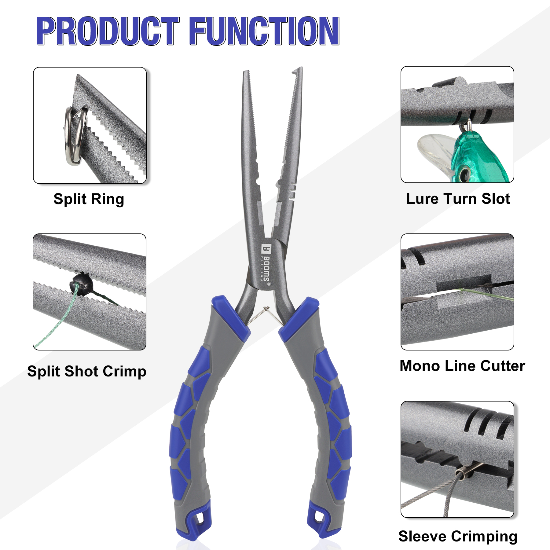 Booms Fishing 23cm Pliers and  - Fishing Hook Remover avis et prix