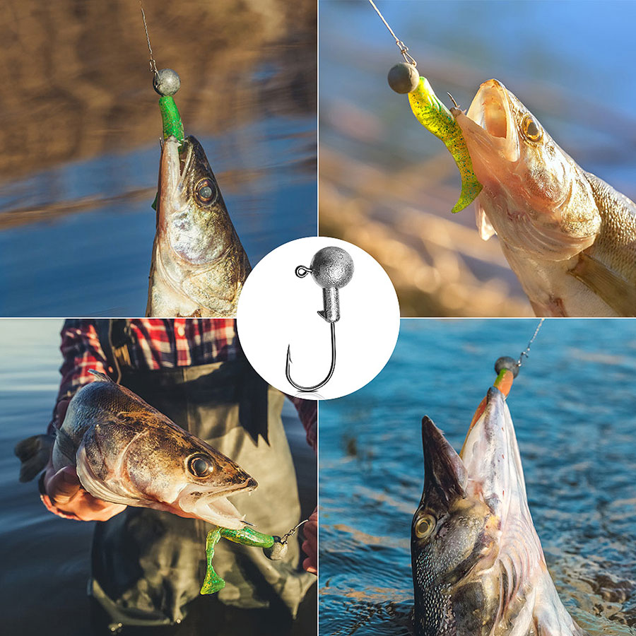 WODJYJ 1g 2g 3g 4g 5g 7g 8g 10 - Fishing Hook Offset avis et prix