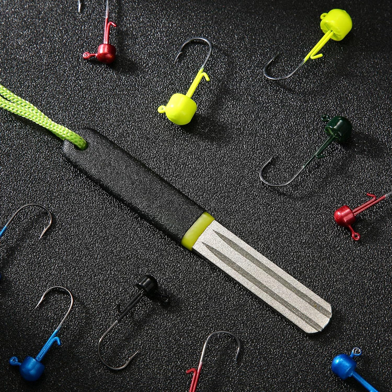 4 Colors Portable Outdoor Doub - Fishing Hook Sharpener avis et prix