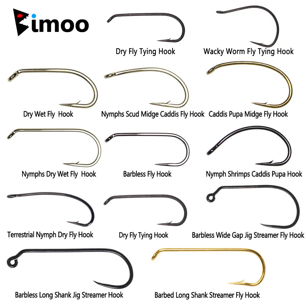 Bimoo 100PCS 1#~22# Barbed & B - Fishing Hook Barbless avis et prix