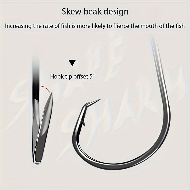 50pcs Circle Hooks Fishing Equ - Fishing Hook Circle avis et prix
