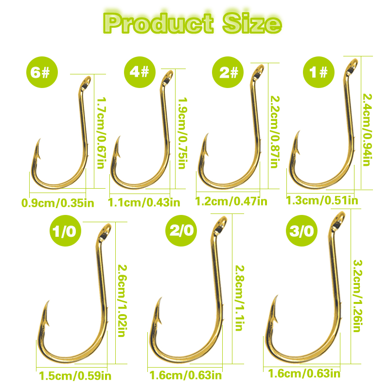 50pcs Fishing Octopus Hooks, S - Fishing Hook Circle avis et prix
